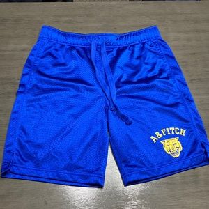 Mens Abercrombie mesh athletic shorts